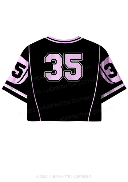 Custom Black Ratz Y2K Crop Sport Jersey Shirts Cherrykitten