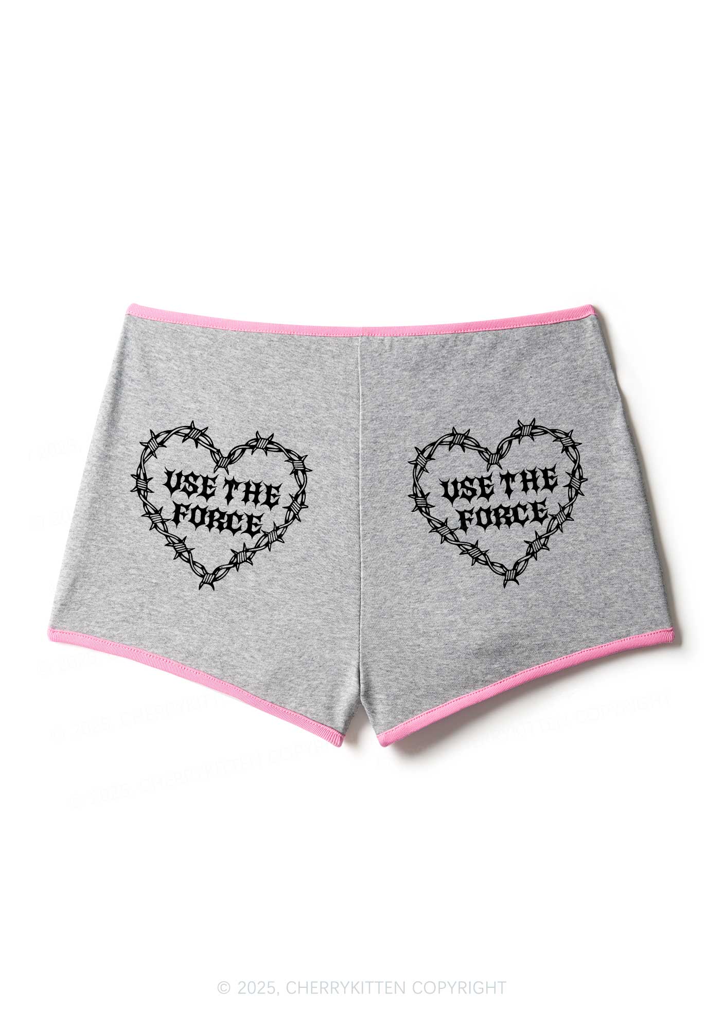 Use The Force Y2K Booty Shorts Cherrykitten