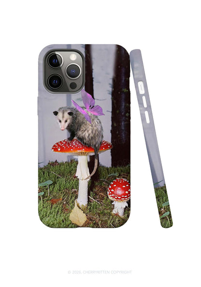 Fairy Possum On Mushroom Y2K Phone Case Cherrykitten