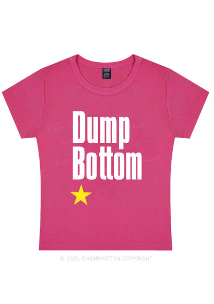 Dump Bottom Pride Y2K Baby Tee Cherrykitten