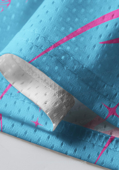 Custom Blue Star Cxxt Y2K Sport Jersey Shirts Cherrykitten