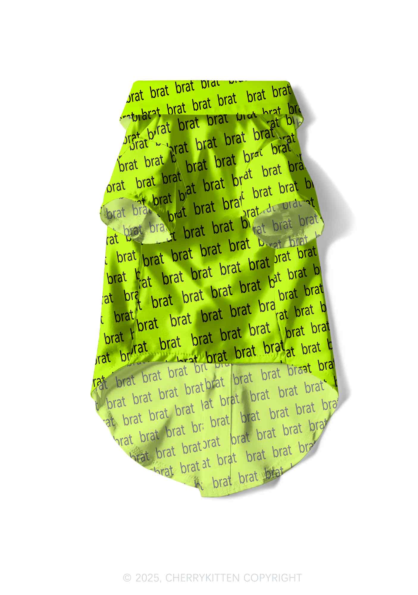 Brat Summer Y2K Pet Shirts Cherrykitten
