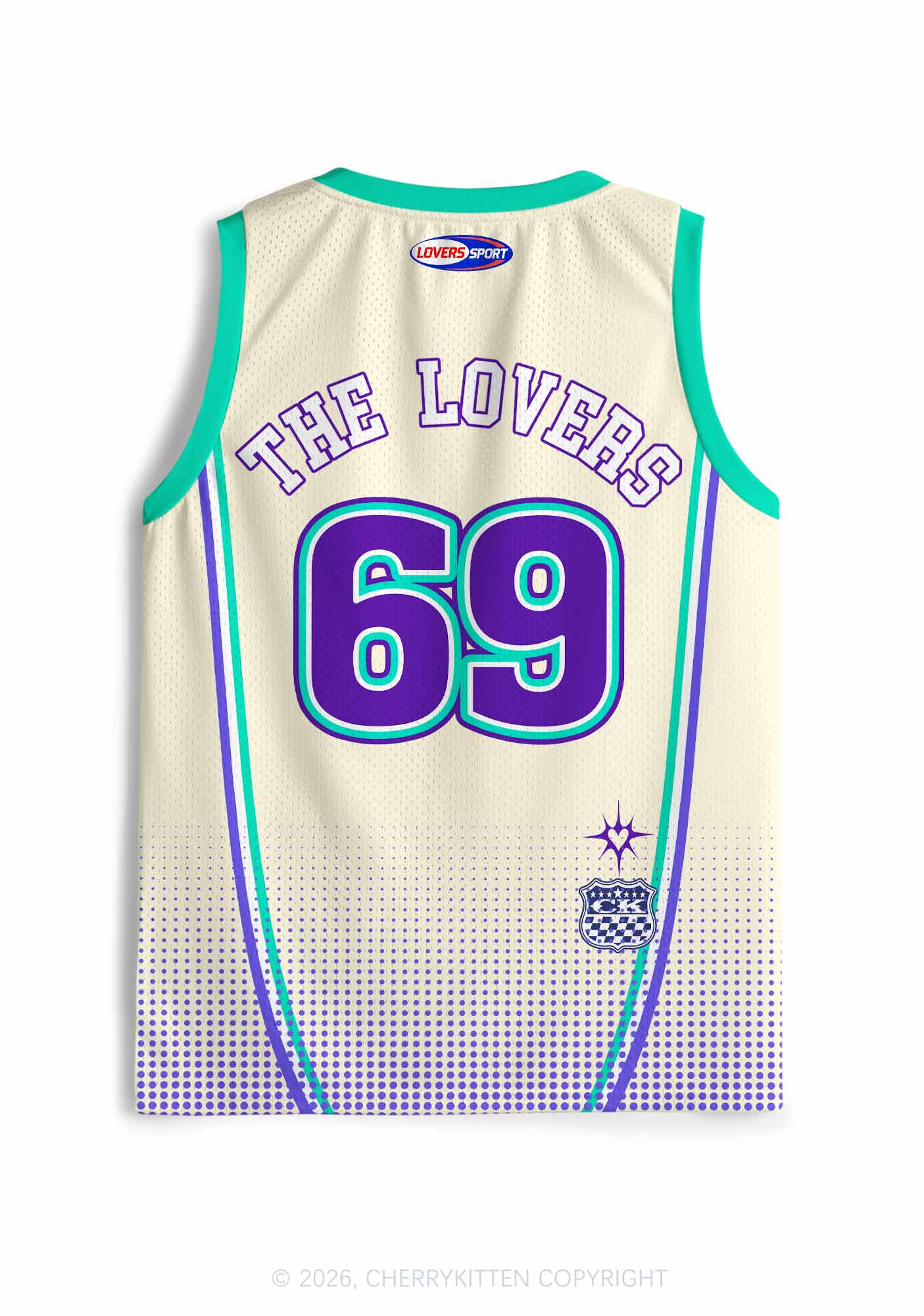 The Lovers Gay Kissing Pride Y2K Sport Jersey Tank Cherrykitten