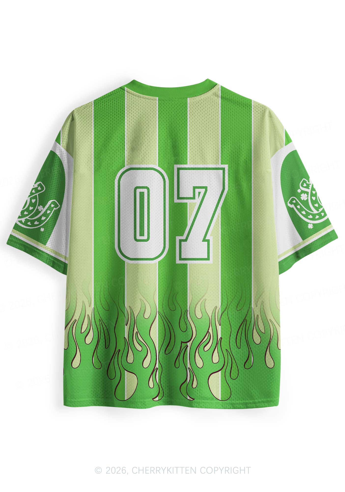 Custom I Love Irish Goodbyes St Patricks Y2K Sport Jersey Shirts Cherrykitten