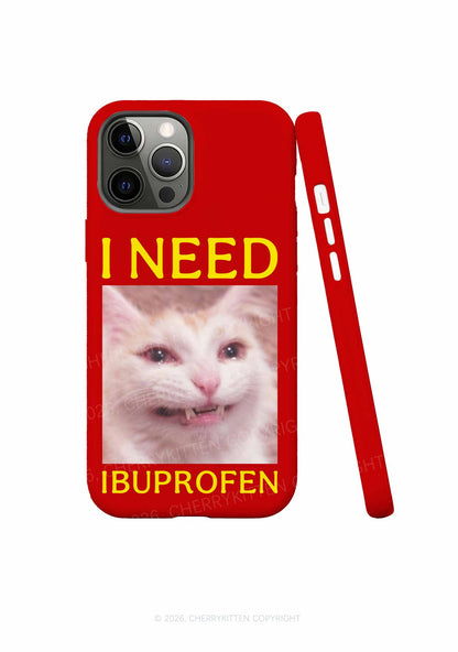 I Need Crying Cat Y2K Phone Case Cherrykitten
