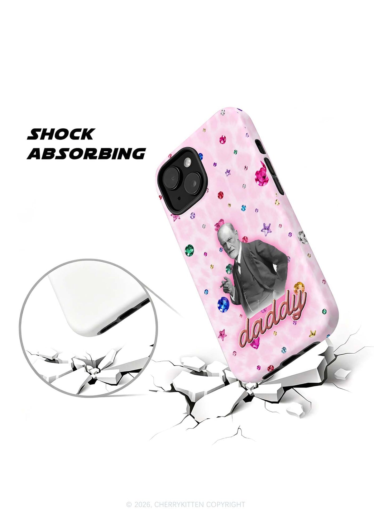 Psyhology Daddy Y2K Phone Case Cherrykitten