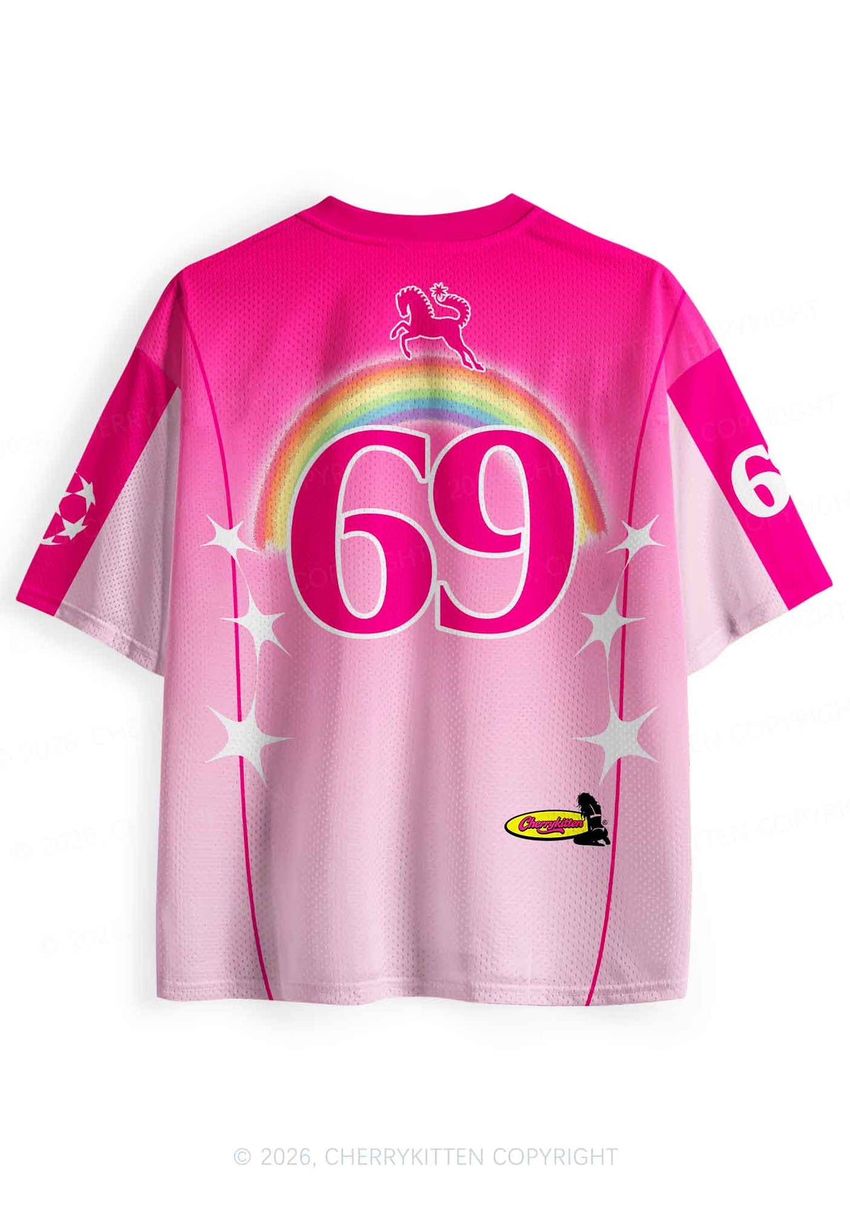 Undiagnosed But Something Aint Right Y2K Sport Jersey Shirts Cherrykitten
