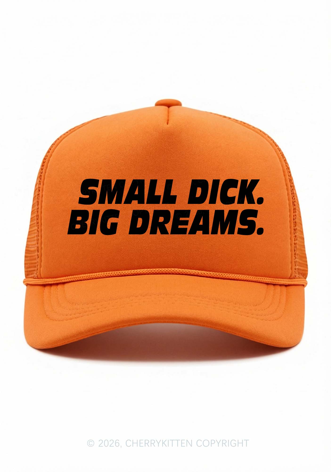 Small Dxxk Big Dreams Y2K Trucker Hat Cherrykitten