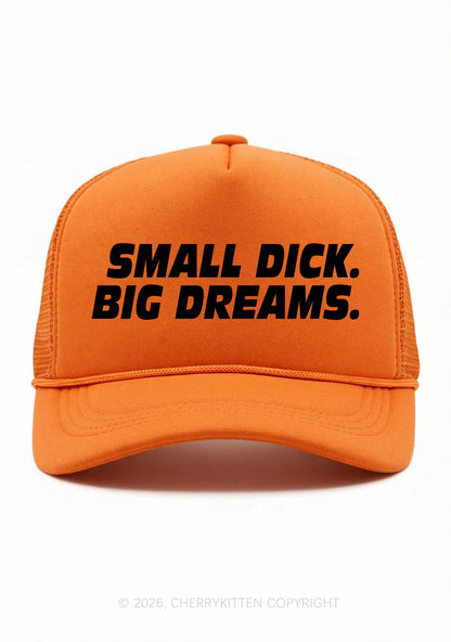 Small Dxxk Big Dreams Y2K Trucker Hat Cherrykitten