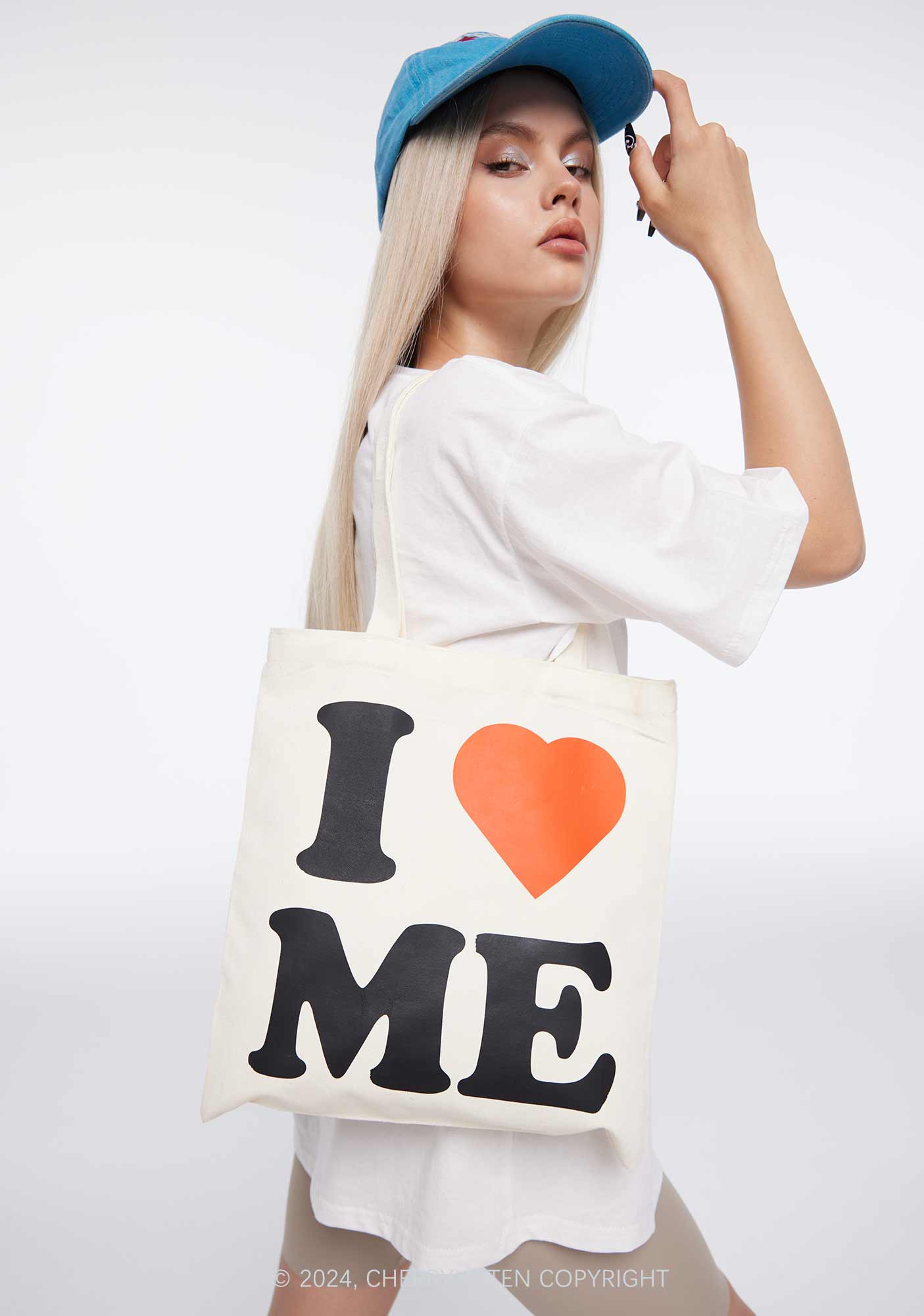 I Love Me Canvas Tote Bag
