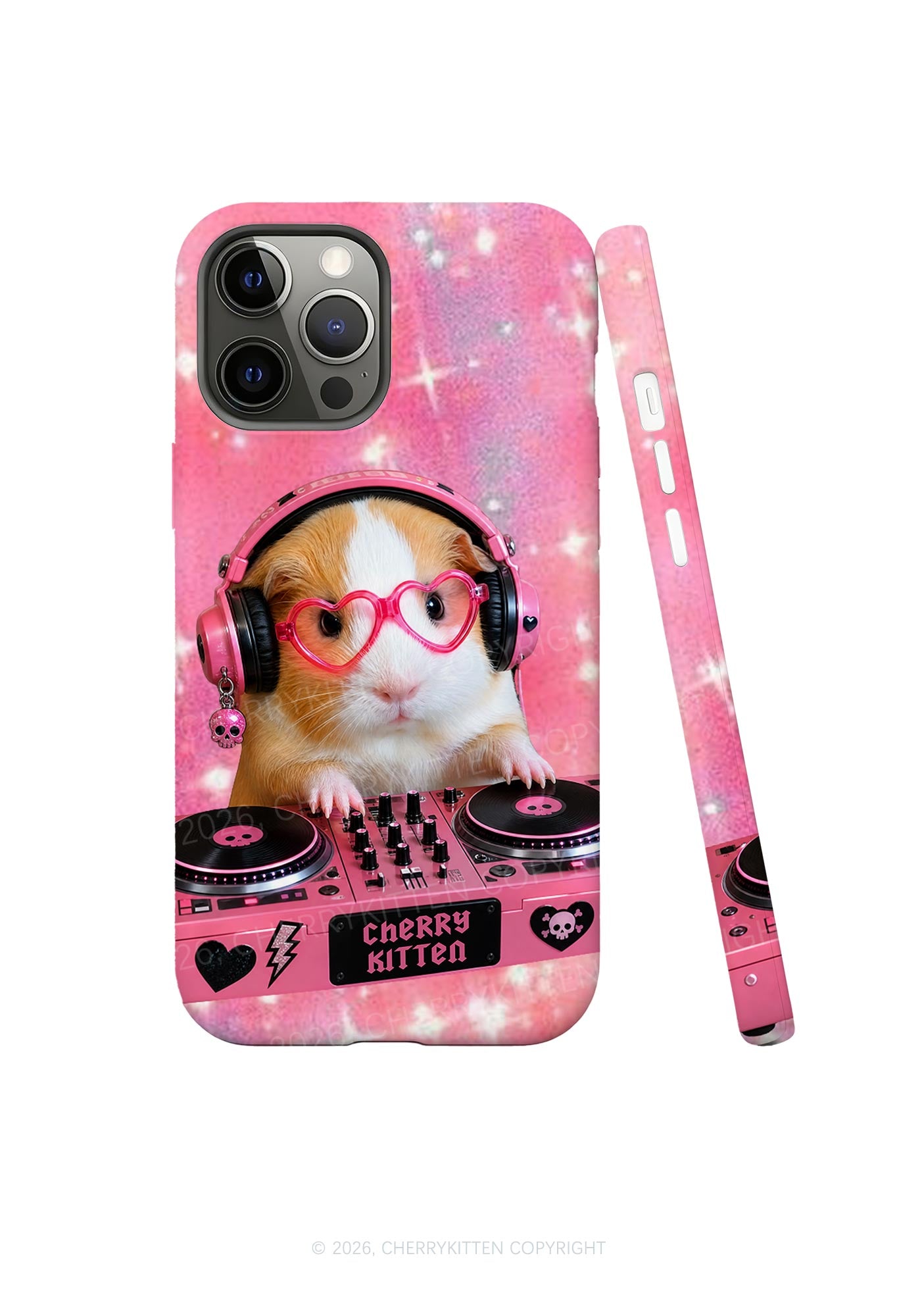 DJ Guinea Pig Y2K Phone Case Cherrykitten