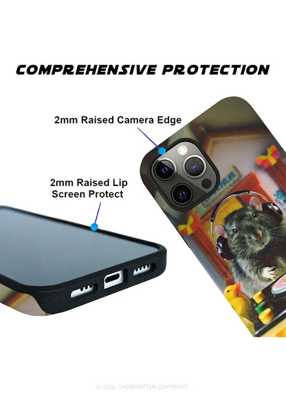 DJ Rat Duck Y2K Phone Case Cherrykitten