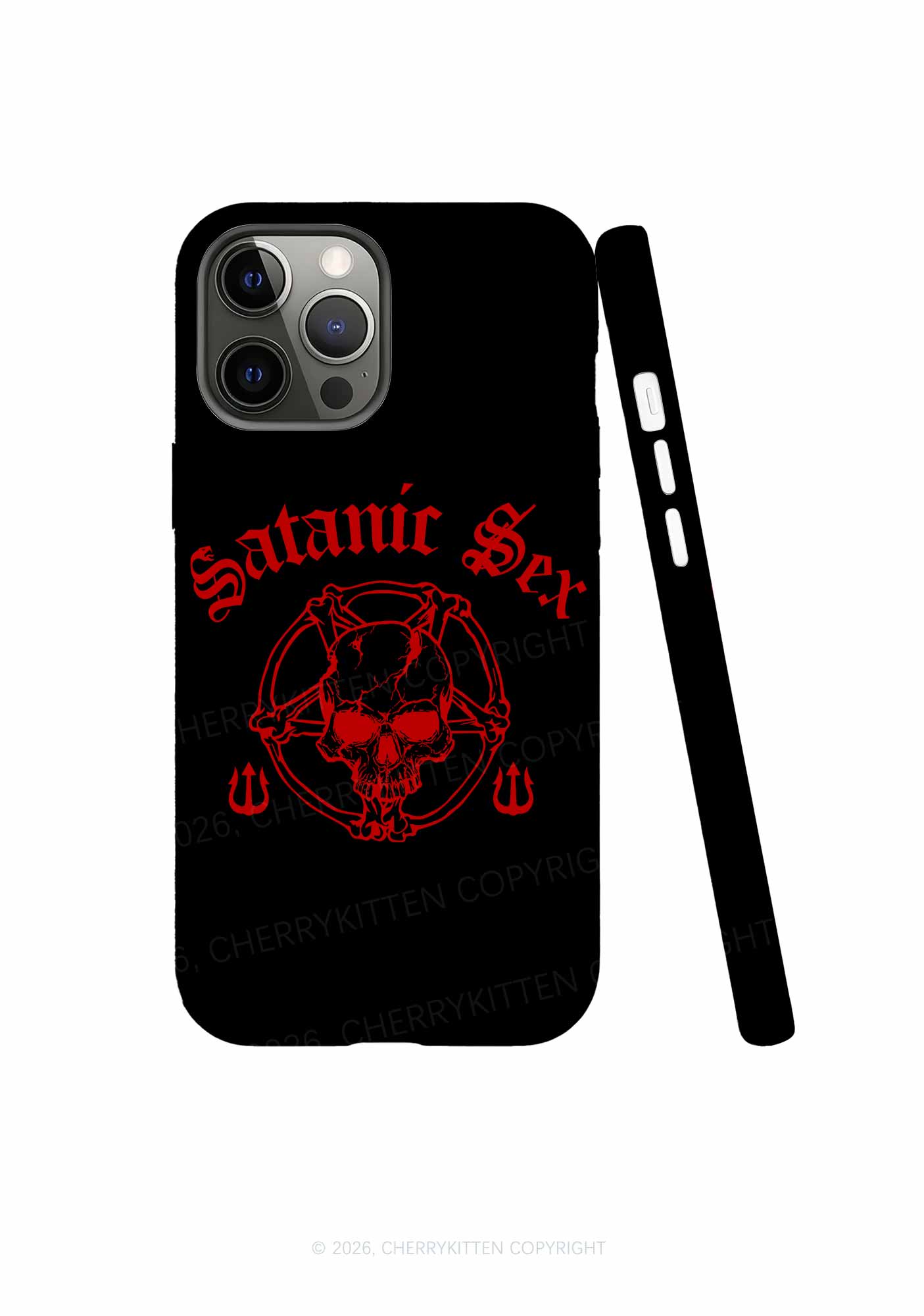 Halloween Satanic Sx Y2K Phone Case Cherrykitten