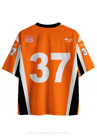 Custom Orange He Him Hole Pride Y2K Sport Jersey Shirts Cherrykitten