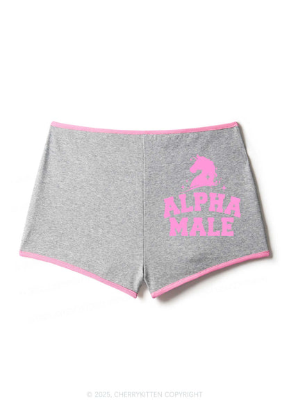 Alpha Male Y2K Booty Shorts Cherrykitten