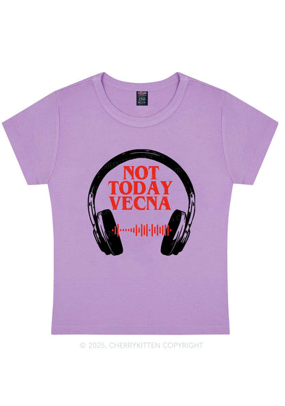 Custom Spotify Code Not Today Y2K Baby Tee Cherrykitten