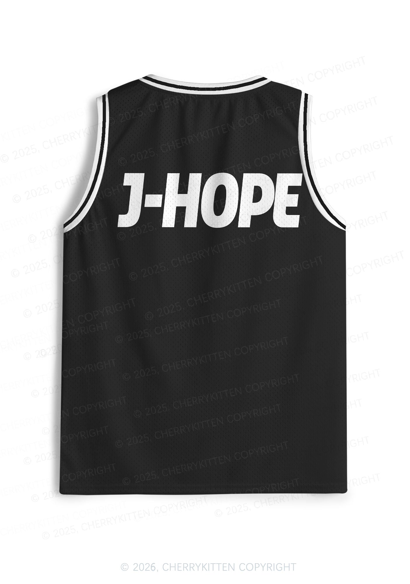 Black Kpop Members Y2K Sport Jersey Tank Cherrykitten