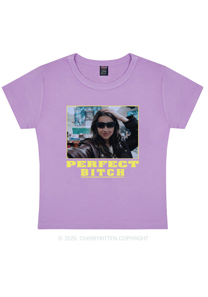 Custom Perfect Bxxch Y2K Baby Tee Cherrykitten