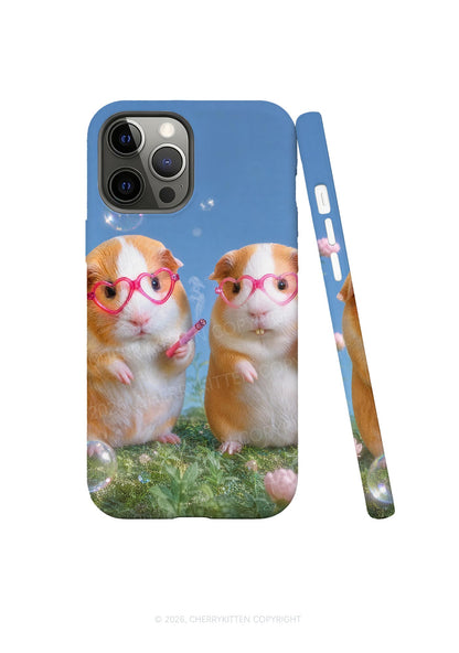 Two Smoking Guinea Pigs Y2K Phone Case Cherrykitten