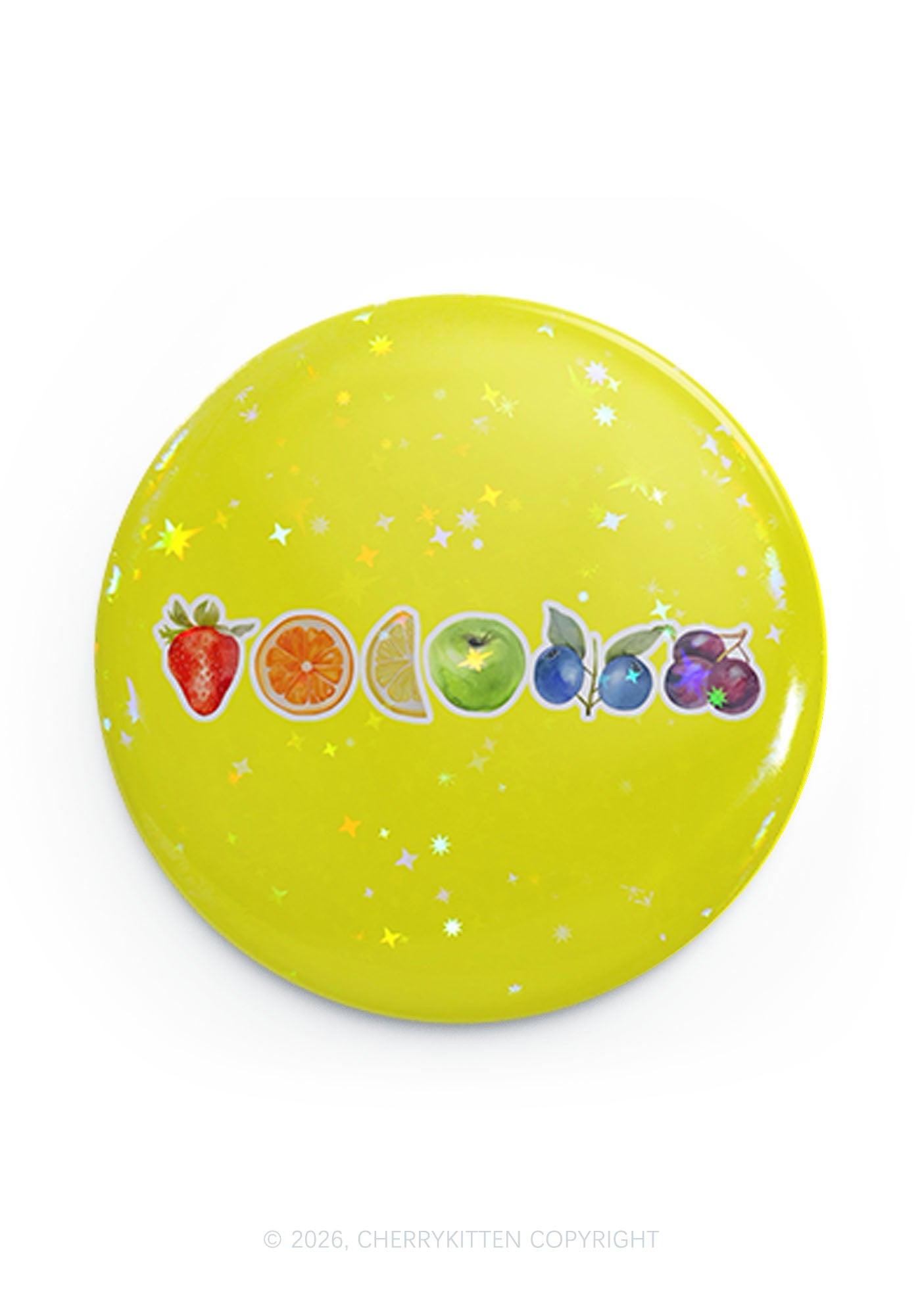 Six Fruity Pride 1Pc Y2K Pin Badge Cherrykitten