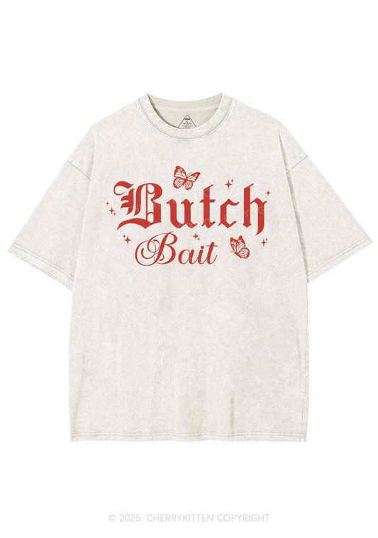 Butch Bait Pride Y2K Shirts Washed Tee Cherrykitten