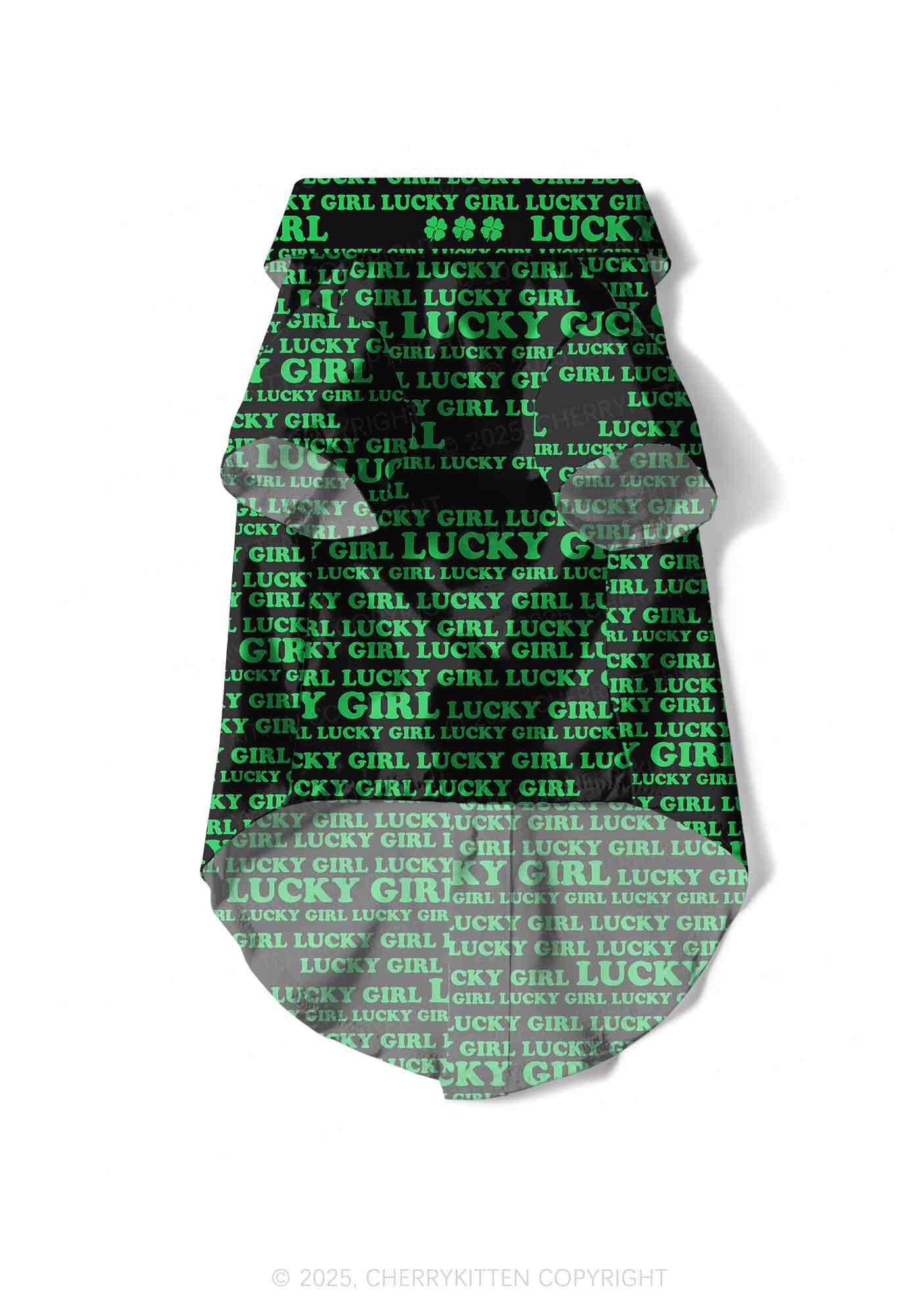 Lucky Girl Y2K Pet Shirts Cherrykitten
