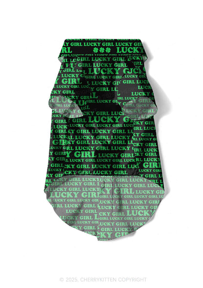 Lucky Girl Y2K Pet Shirts Cherrykitten