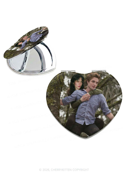 Custom Face Y2K Folding Makeup Mirror Cherrykitten