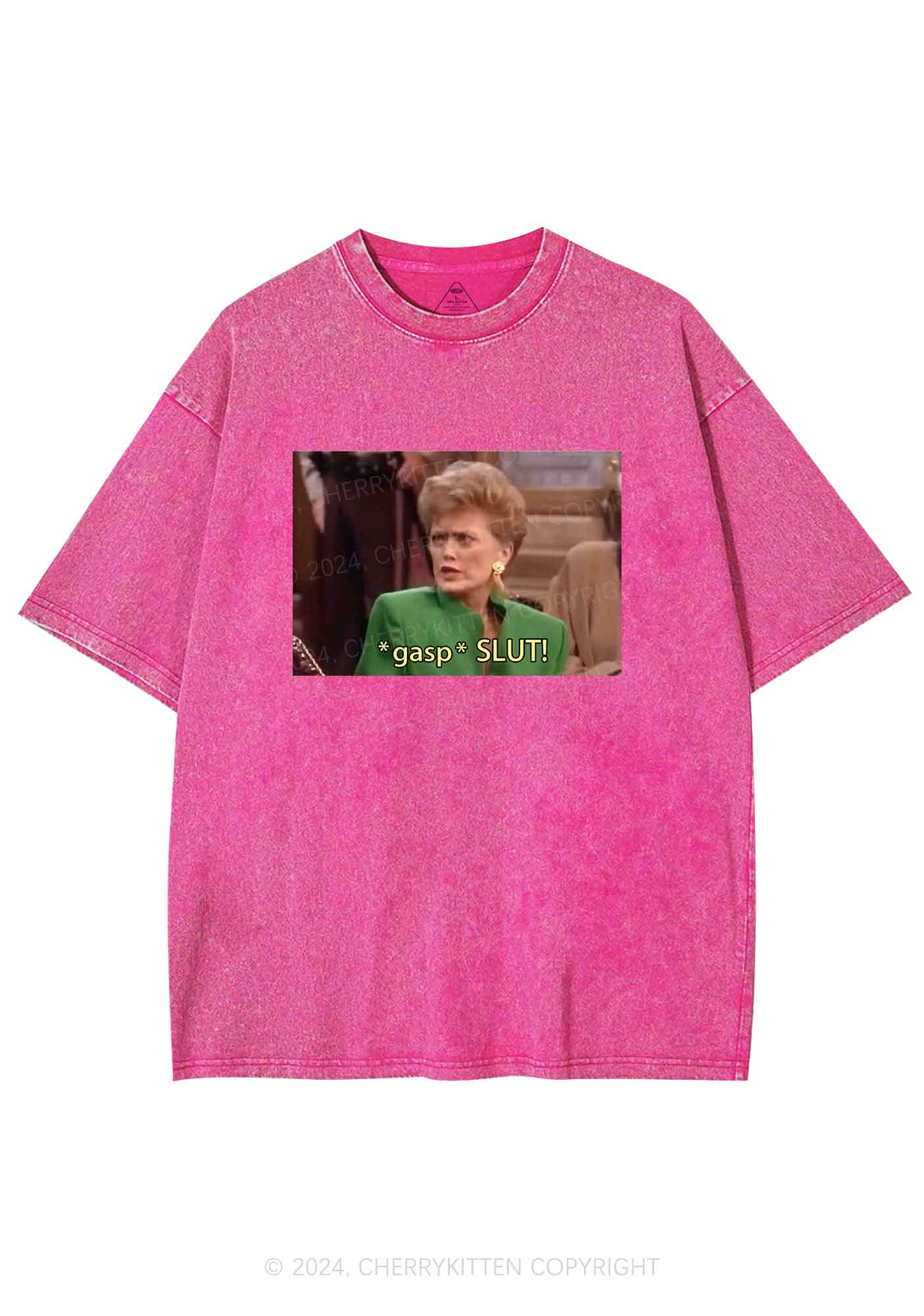Gasp Slxt Y2K Washed Tee Cherrykitten