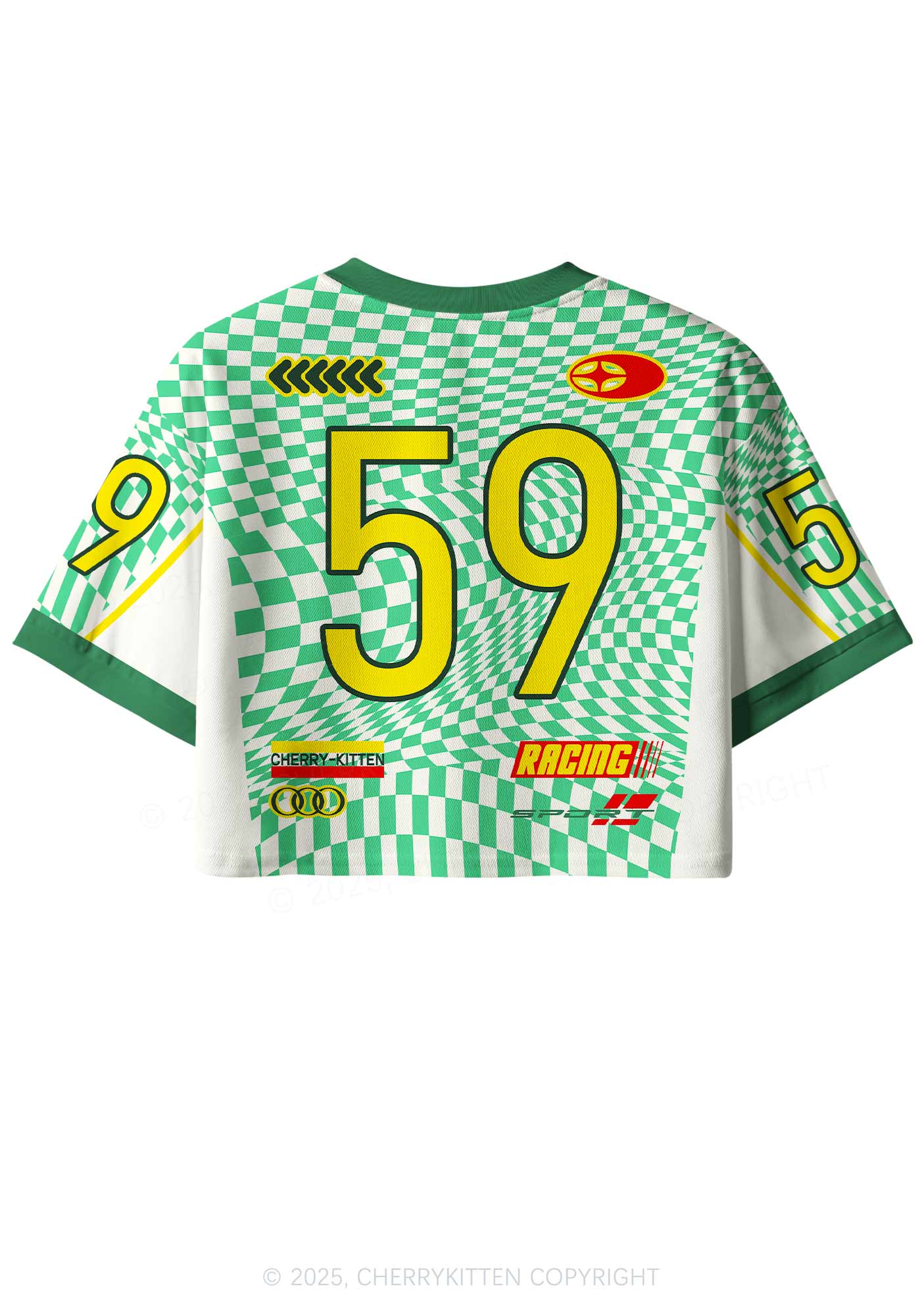 Custom Dibs On The Ginger St Patricks Y2K Crop Sport Jersey Shirts Cherrykitten