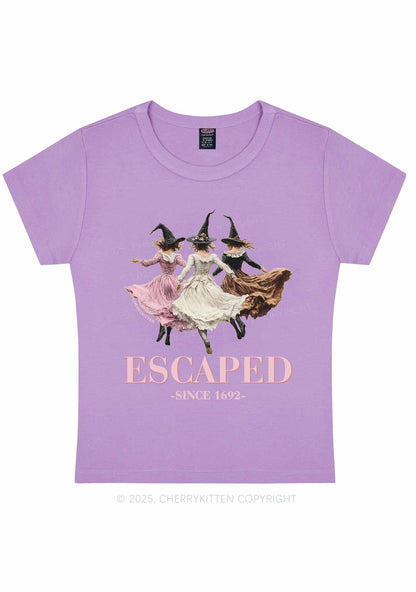 Halloween Escaped Skirts Witches Y2K Baby Tee Cherrykitten