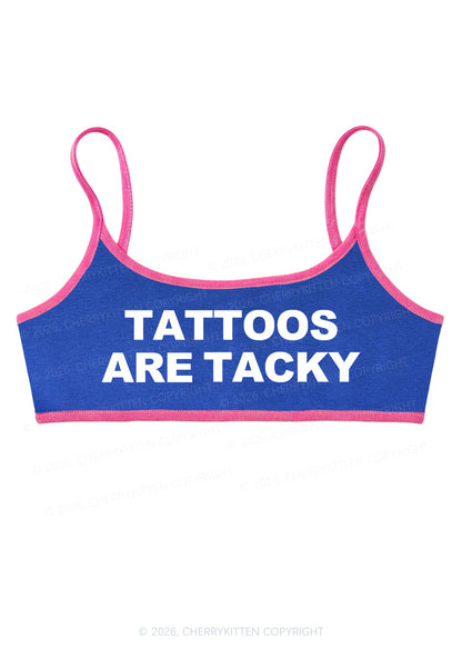 Tattoos Are Tacky Y2K Super Crop Cami Cherrykitten