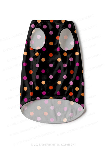 Lesbian Dots Pride Y2K Pet Tank Top Cherrykitten