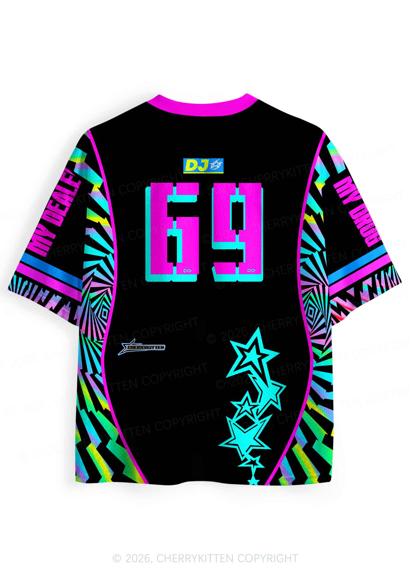 Music Is My Drxg Y2K Sport Jersey Shirts Cherrykitten