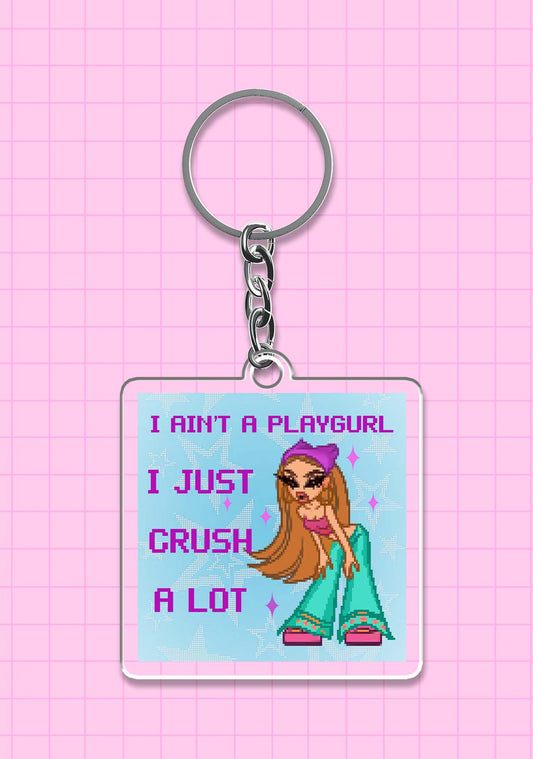 Crush A Lot 1Pc Y2K Keychain Cherrykitten