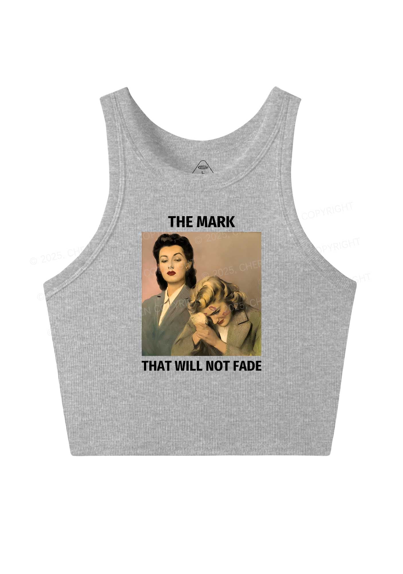 Mark Will Not Fade Pride Y2K Crop Tank Top Cherrykitten
