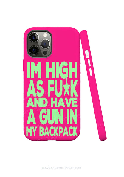 Hot Pink Im High Y2K Phone Case Cherrykitten