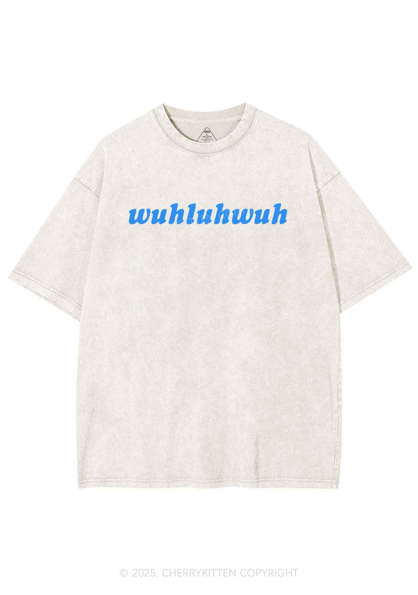 Wuhluhwuh Pride Y2K Shirts Washed Tee Cherrykitten