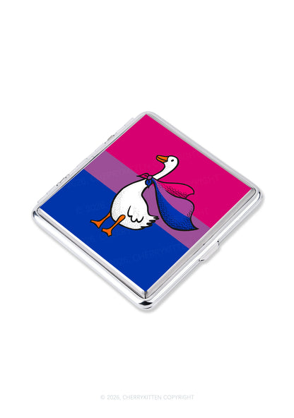 Bisexual Goose Pride Y2K Cigarette Case Cherrykitten