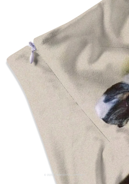 Princess Rats Y2K Print Mini Skirt Cherrykitten