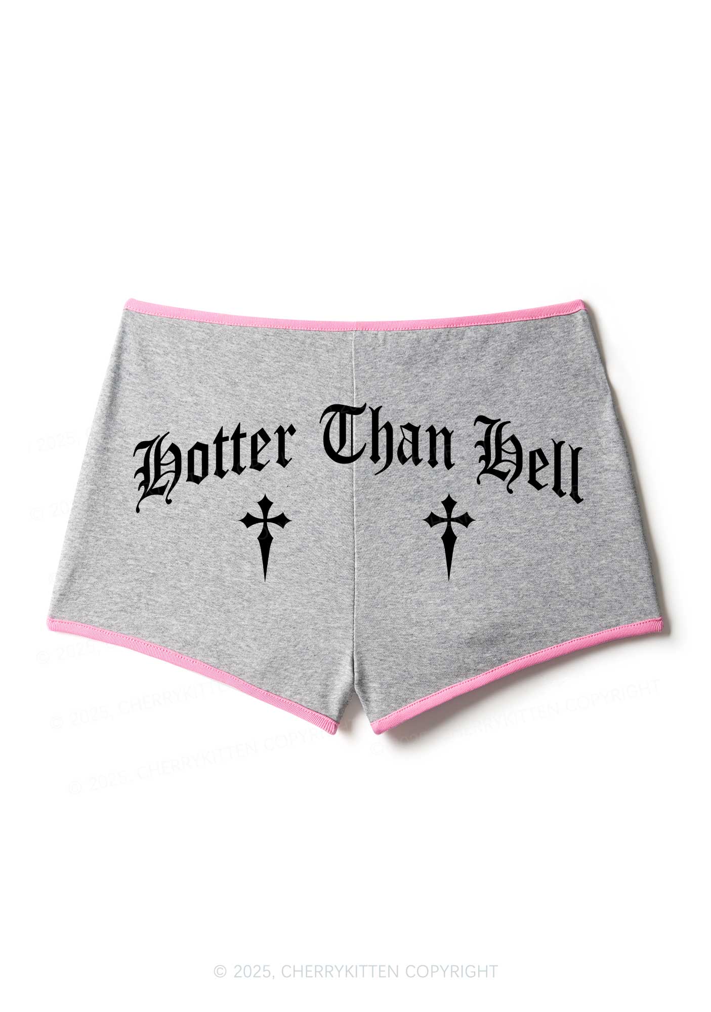 Hotter Than Hell Y2K Booty Shorts Cherrykitten