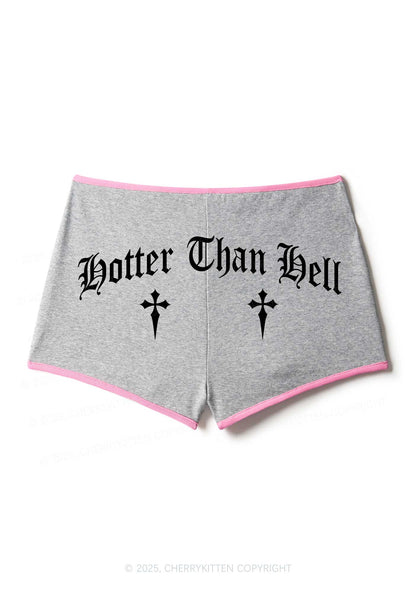 Hotter Than Hell Y2K Booty Shorts Cherrykitten