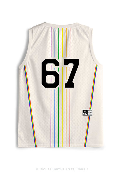 I Suffer From Gay Thoughts Pride Y2K Sport Jersey Tank Cherrykitten
