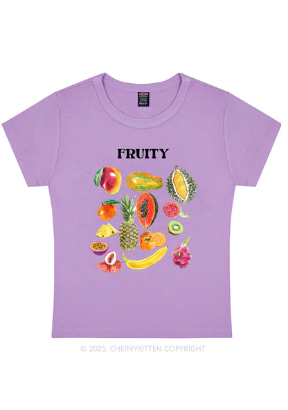 Curvy Fruity Y2K Baby Tee Cherrykitten