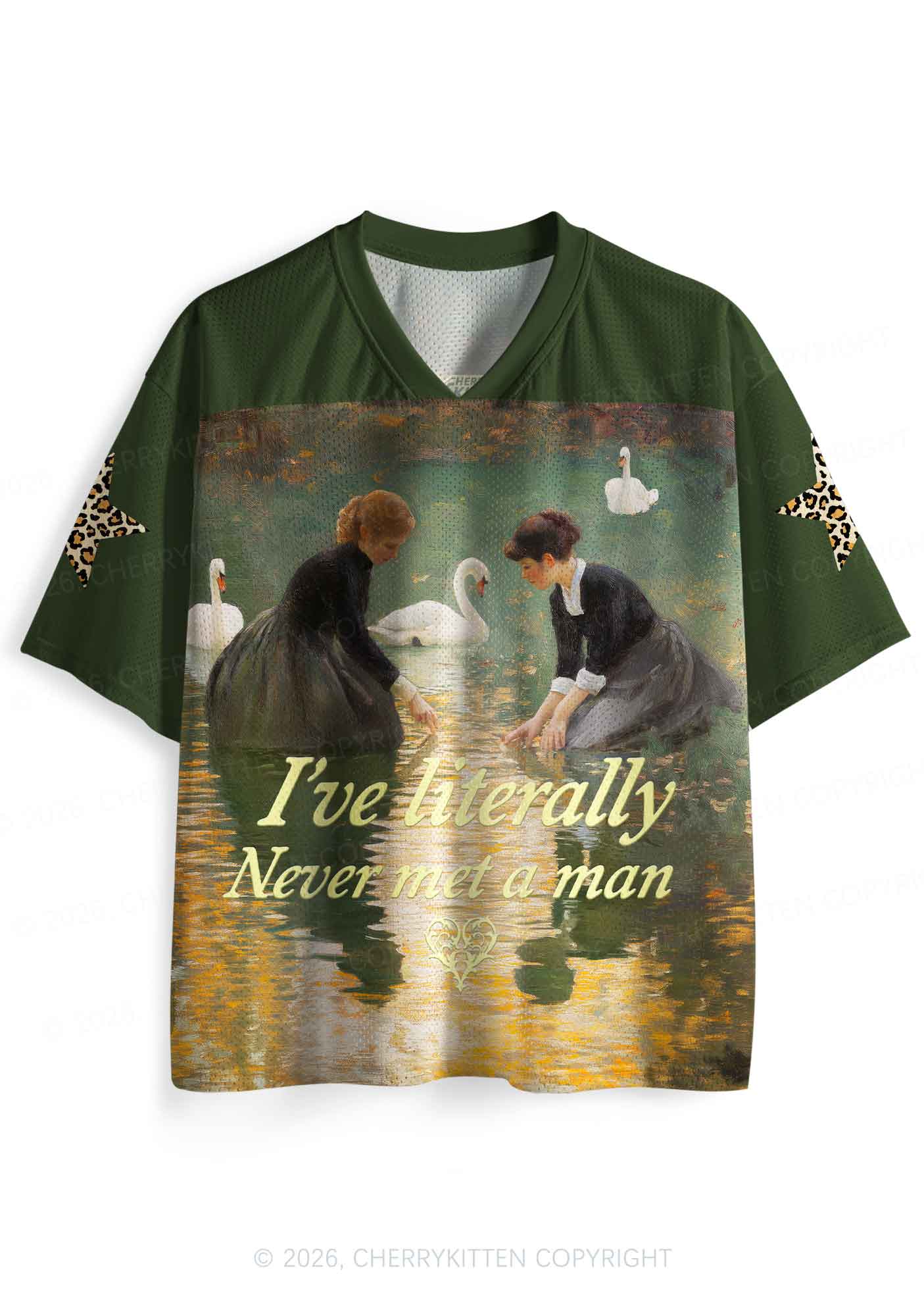 Literally Never Met A Man Pride Y2K Sport Jersey Shirts Cherrykitten