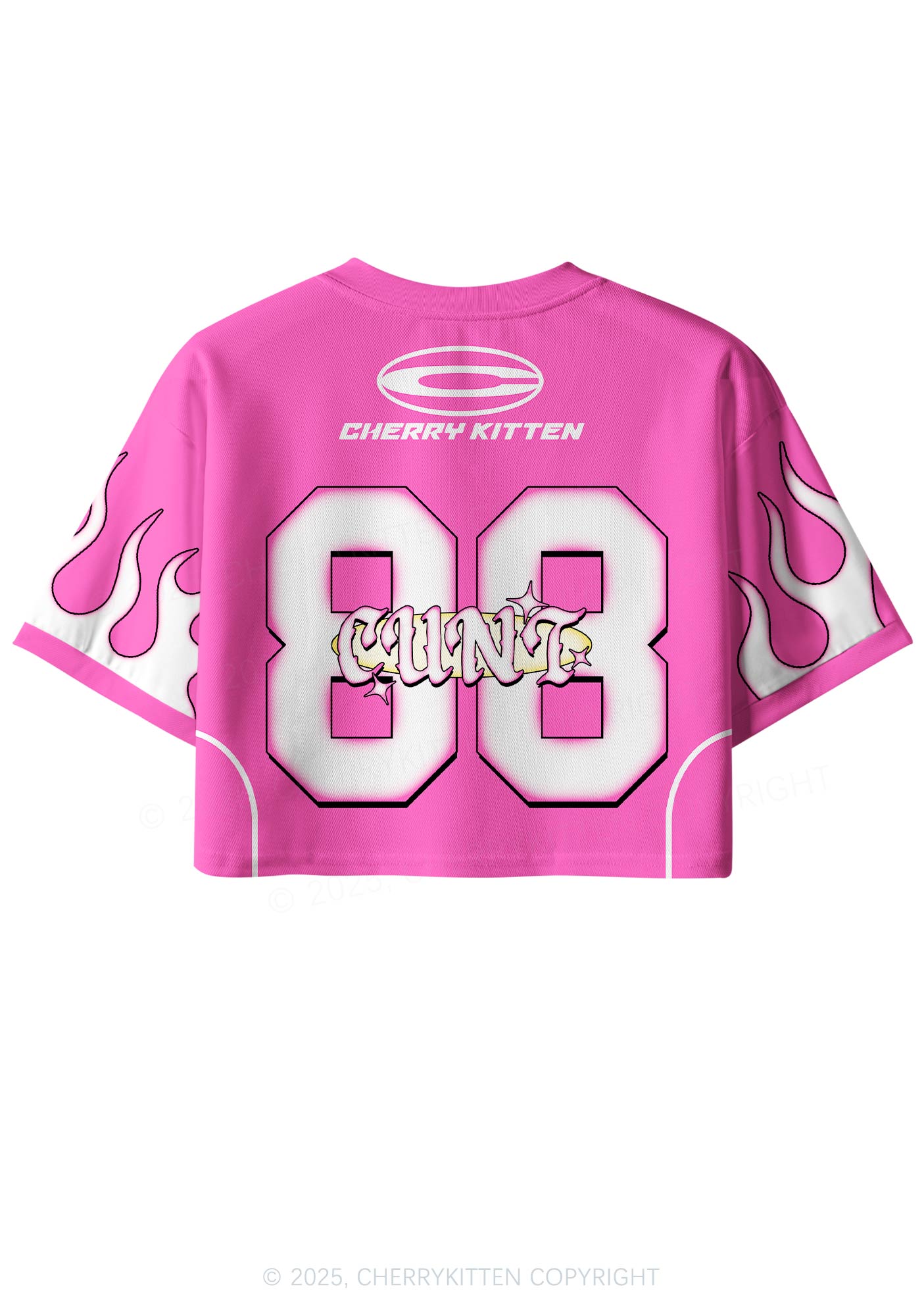 Custom Cxxt Angel Y2K Crop Sport Jersey Shirts Cherrykitten