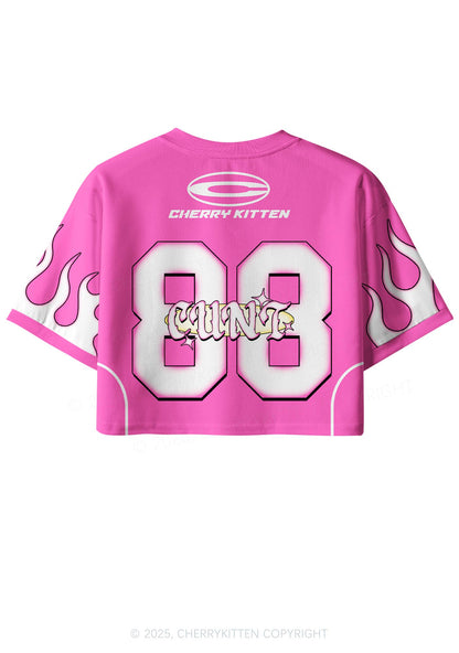 Custom Cxxt Angel Y2K Crop Sport Jersey Shirts Cherrykitten