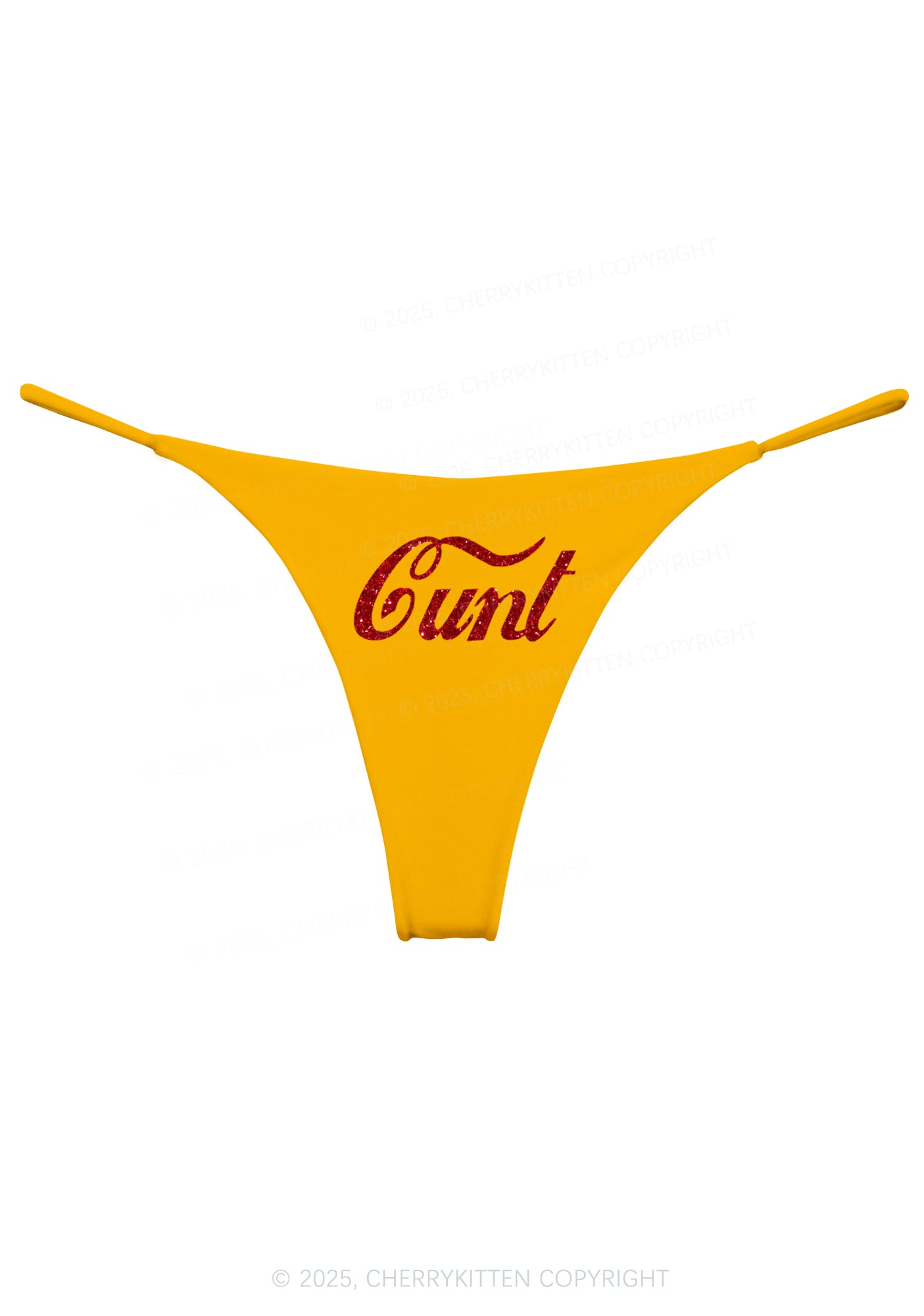 Glitter Special Cxxt Y2K Bikini String Thong Cherrykitten