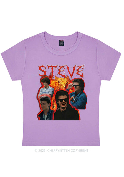 SH Flame Vibe Y2K Baby Tee Cherrykitten