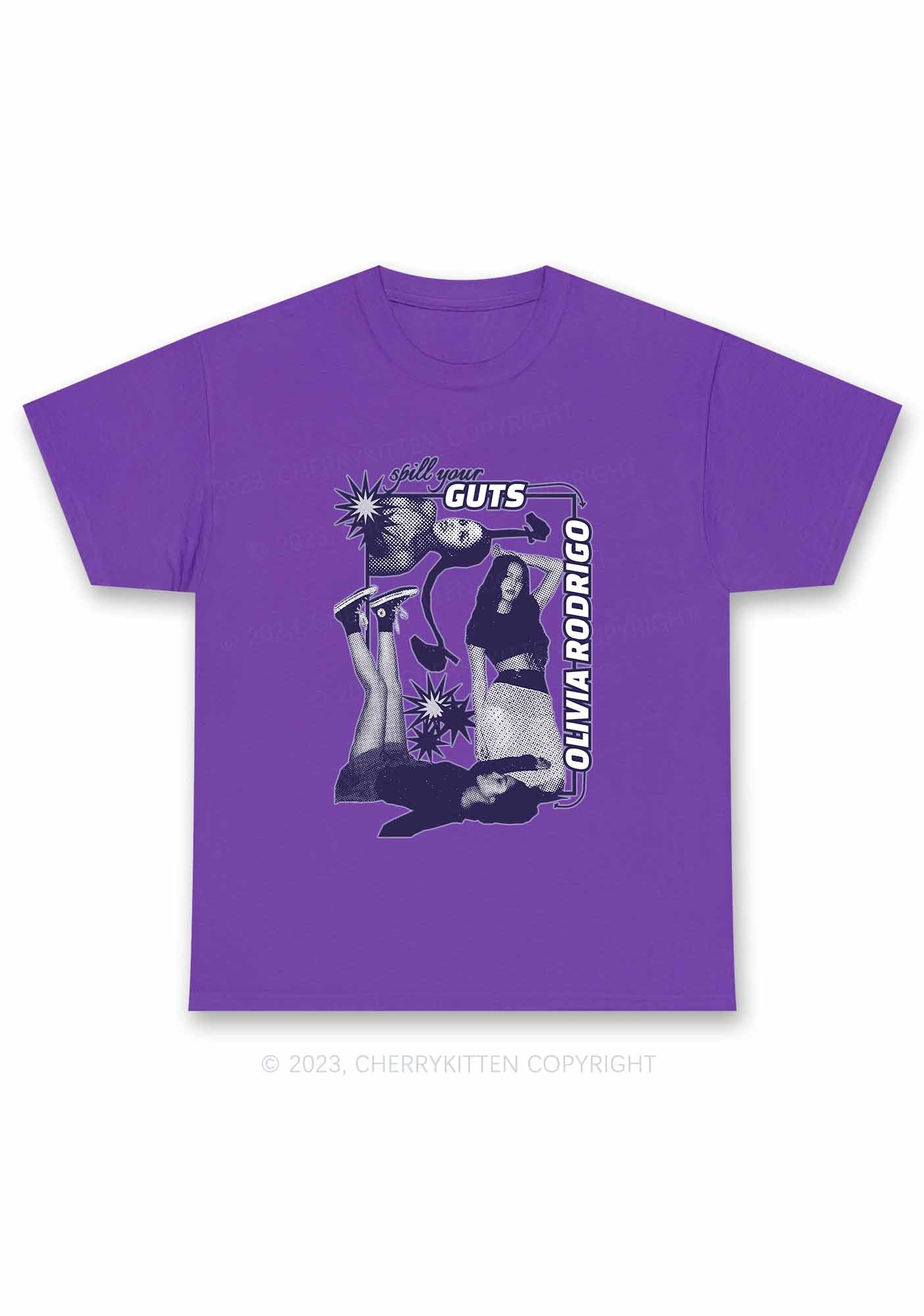 Spill Your Guts Y2K Chunky Shirt Cherrykitten